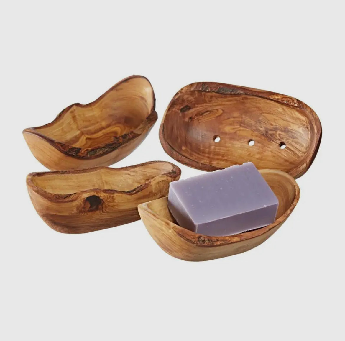 Olive Wood Soap Dish