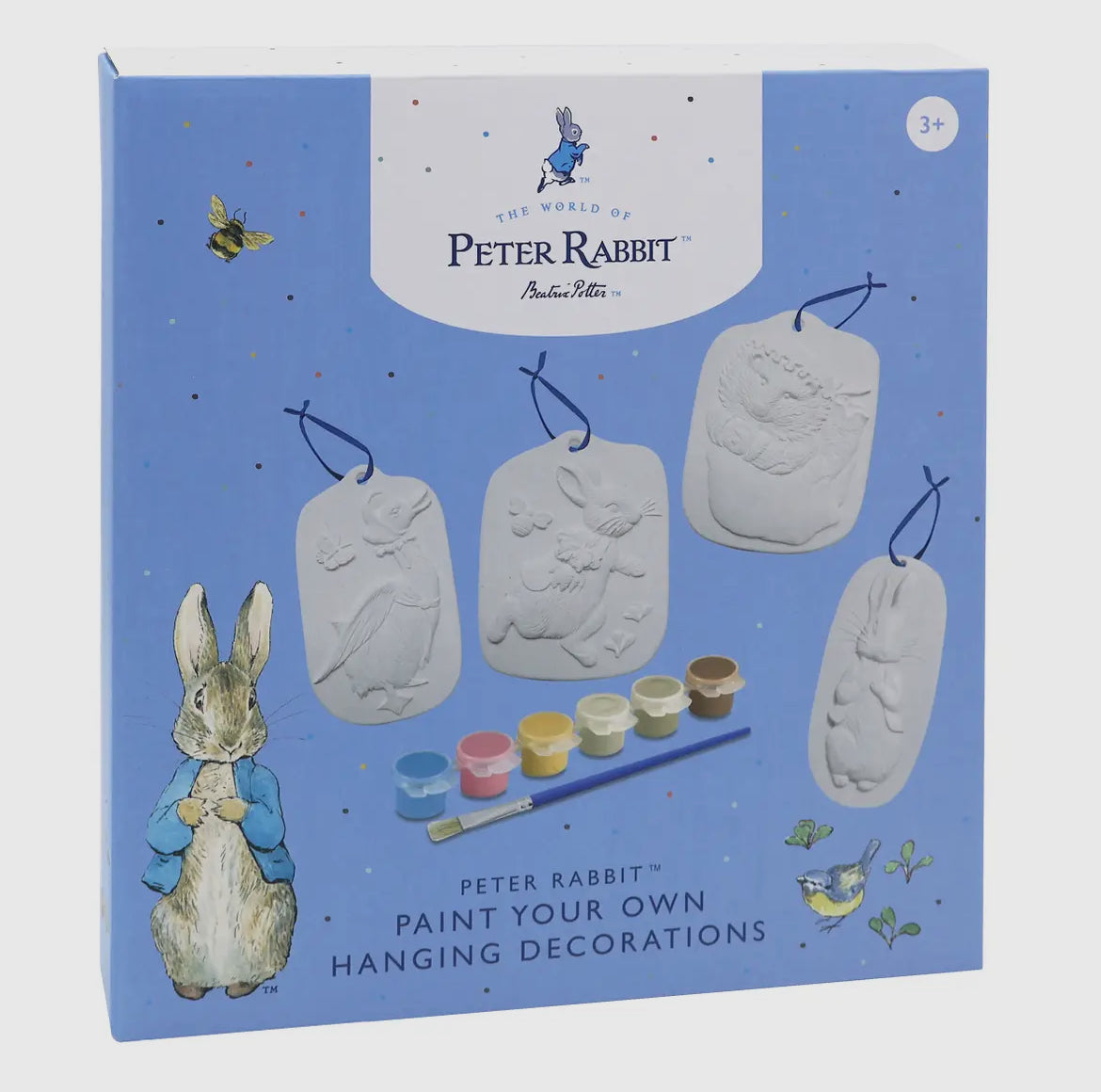 Peter Rabbit Paint Your Own Hanging Decorations - Children's Craft Kit