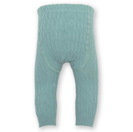 Cable Knit Leggings Aloe Green