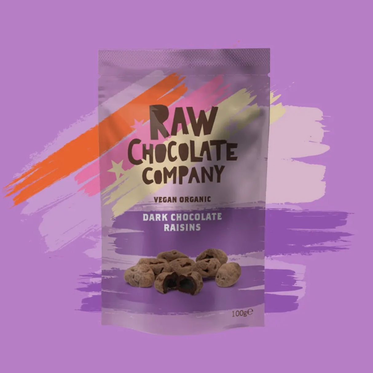 The Raw Chocolate Company Dark Chocolate Raisins