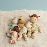 Olli Ella Dozy Dinkum Soft Doll - Pickle Blossom