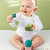 Oli & Carol Bauhaus Movement Teething Ring - Pastel