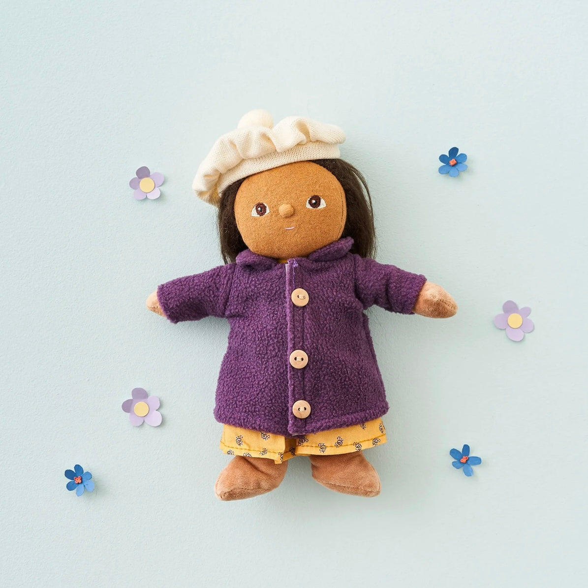 Olli Ella Dress Me Dinky Doll - Lila Lavender