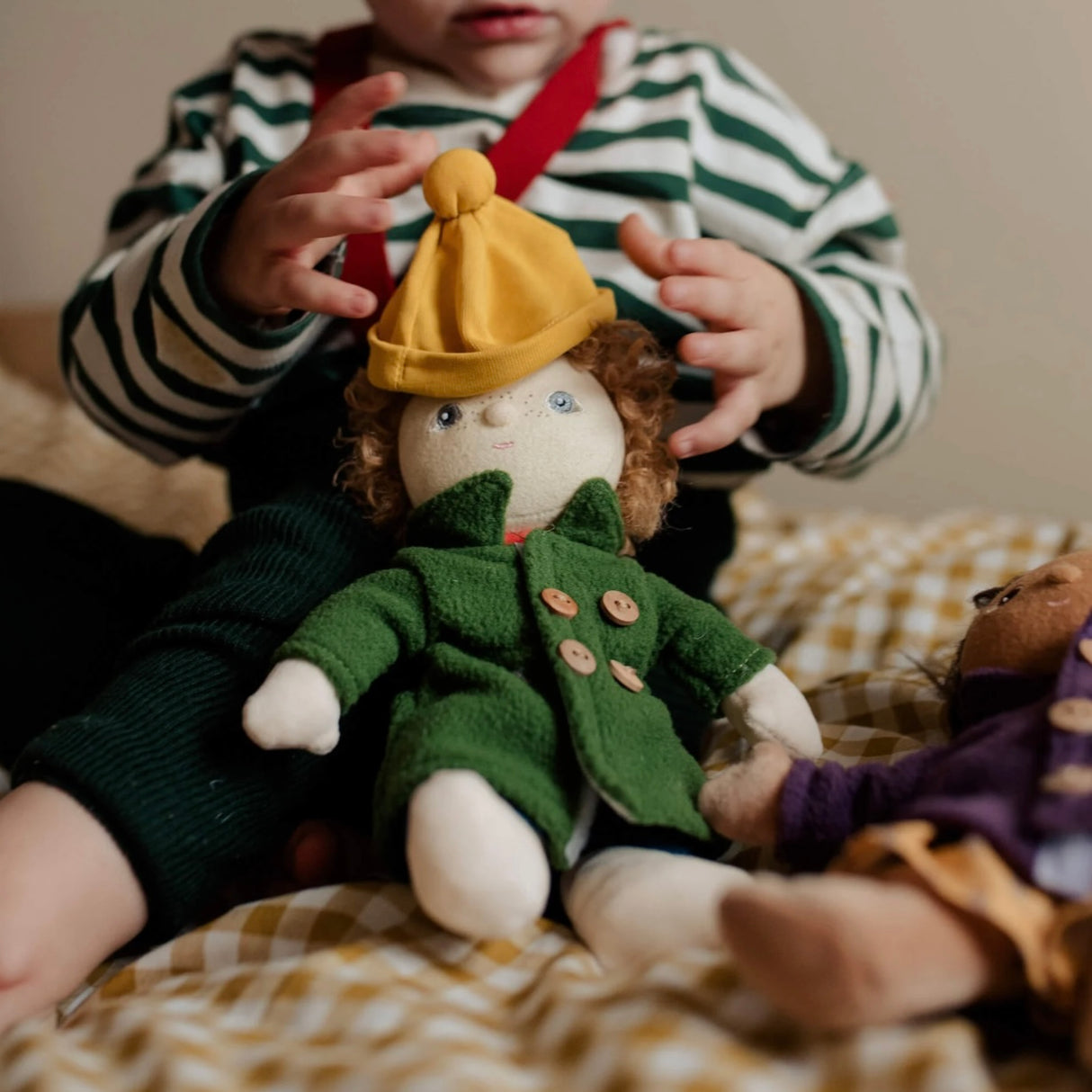 Olli Ella Dress Me Dinky Doll - Charlie Chesnut