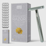 Diamond Grip Jungle Culture Safety Razors | Includes 10x Razor Blades