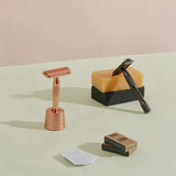 Metallic Safety Razor - Thick Handle