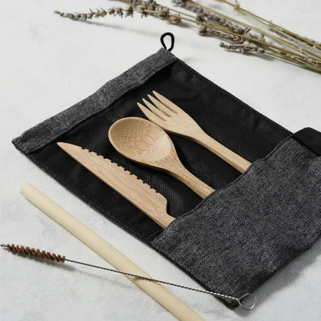 Bamboo Cutlery Set
