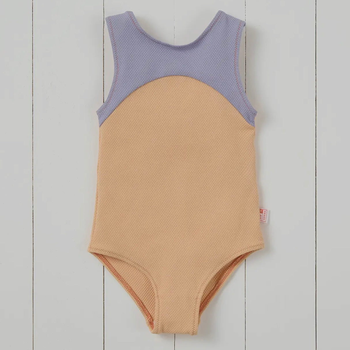 Grass & Air Ribbed Kids Swimsuit