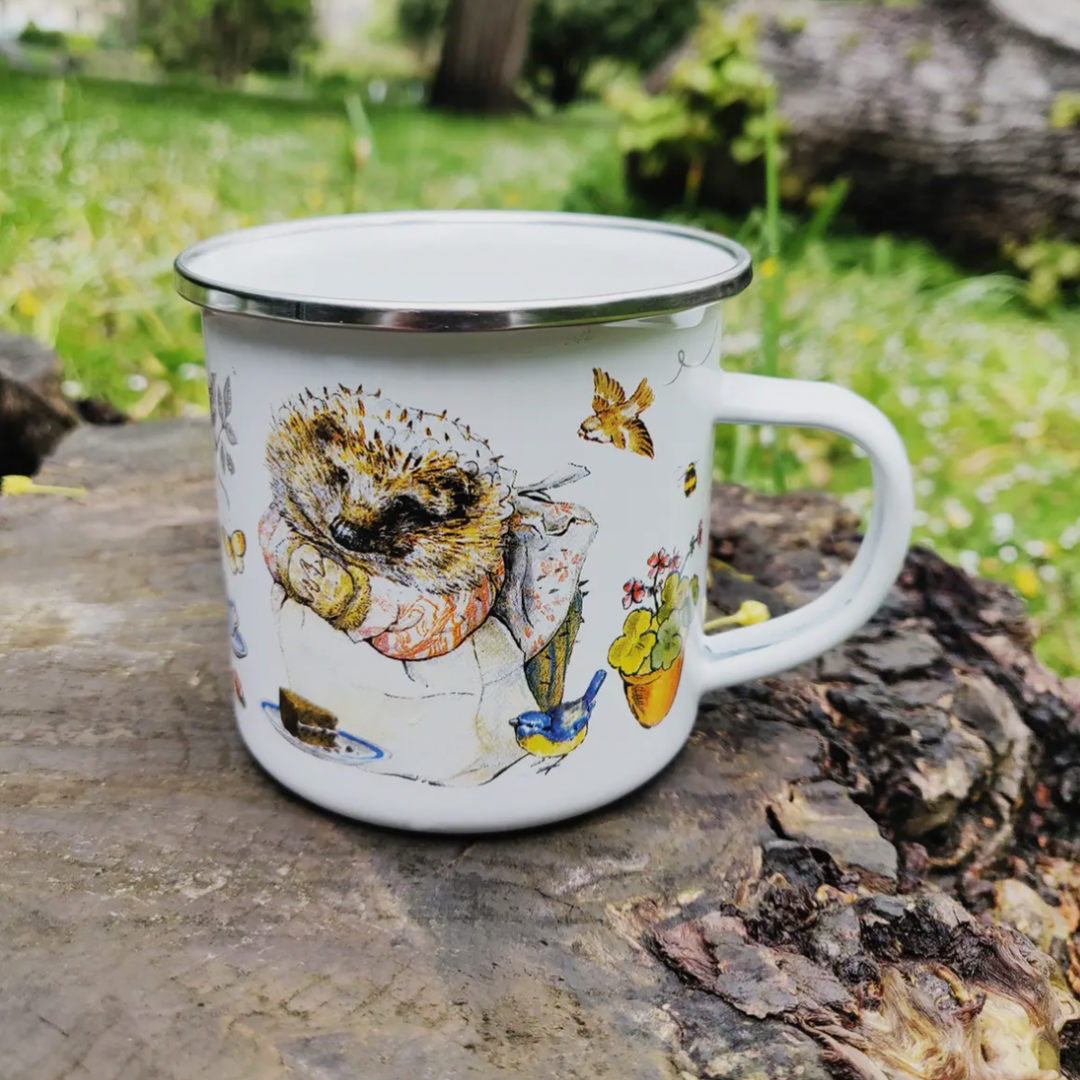 Beatrix Potter's Mrs Tiggy Winkle Enamel Mug