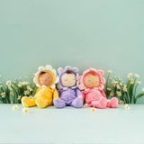 Olli Ella Petal Dozy Dinkum Soft Doll - Pickle Lavender