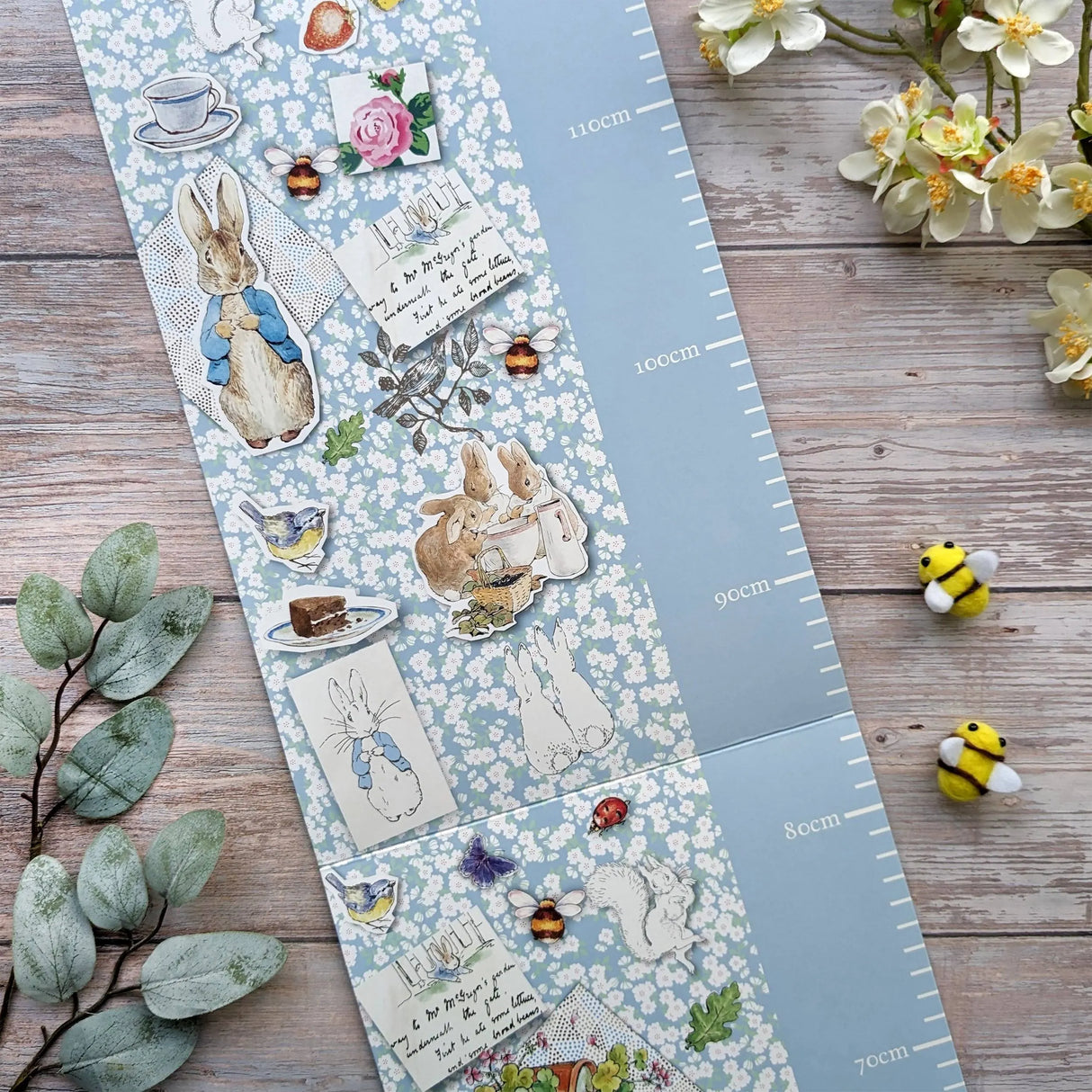 Peter Rabbit Height Chart