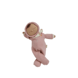 Olli Ella Dozy Dinkum Soft Doll - Toadstool Pip - Pink