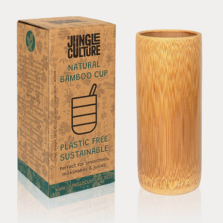 Natural Bamboo Drinking Cups 500ml