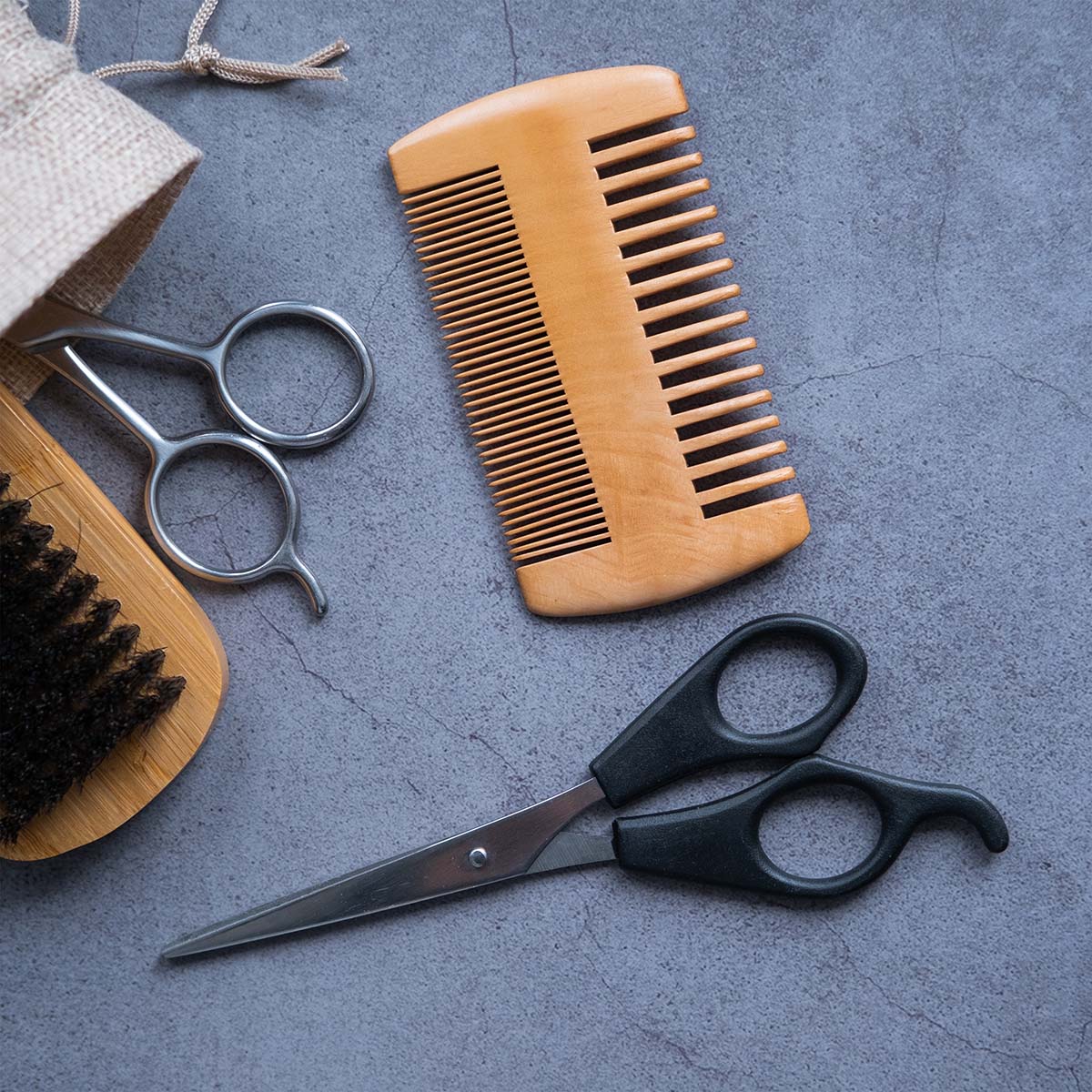 Wooden Beard Comb