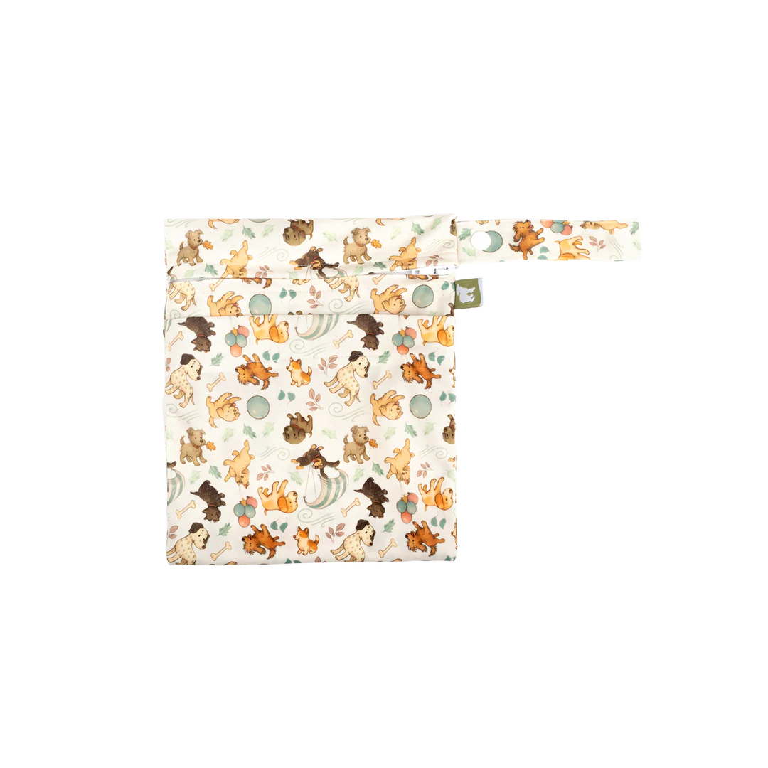 Little Lamb Small Double Pocket Wet Bag