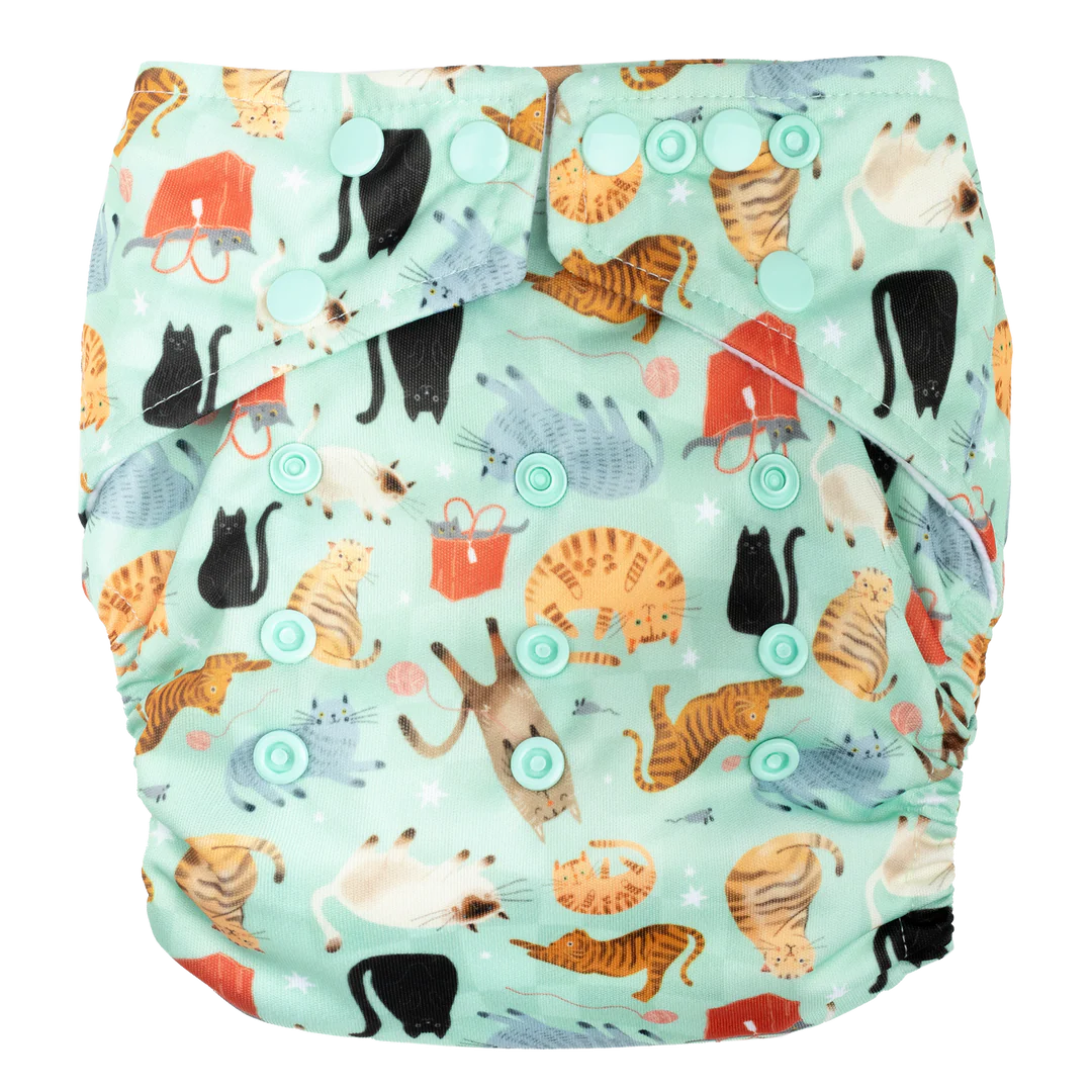 Little Lamb One Size Pocket Nappy