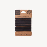 Plastic Free Hair Ties - 6 Pack