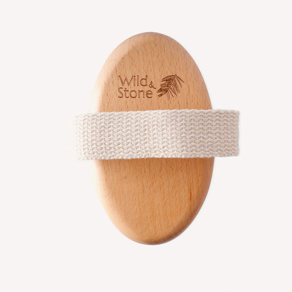 Natural Fibre Dry Body Brush