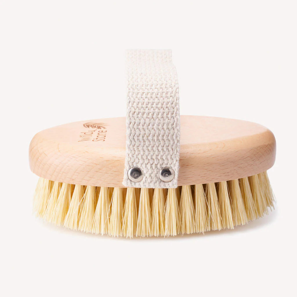 Natural Fibre Dry Body Brush