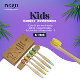 Bamboo Toothbrushes, Multi Pack