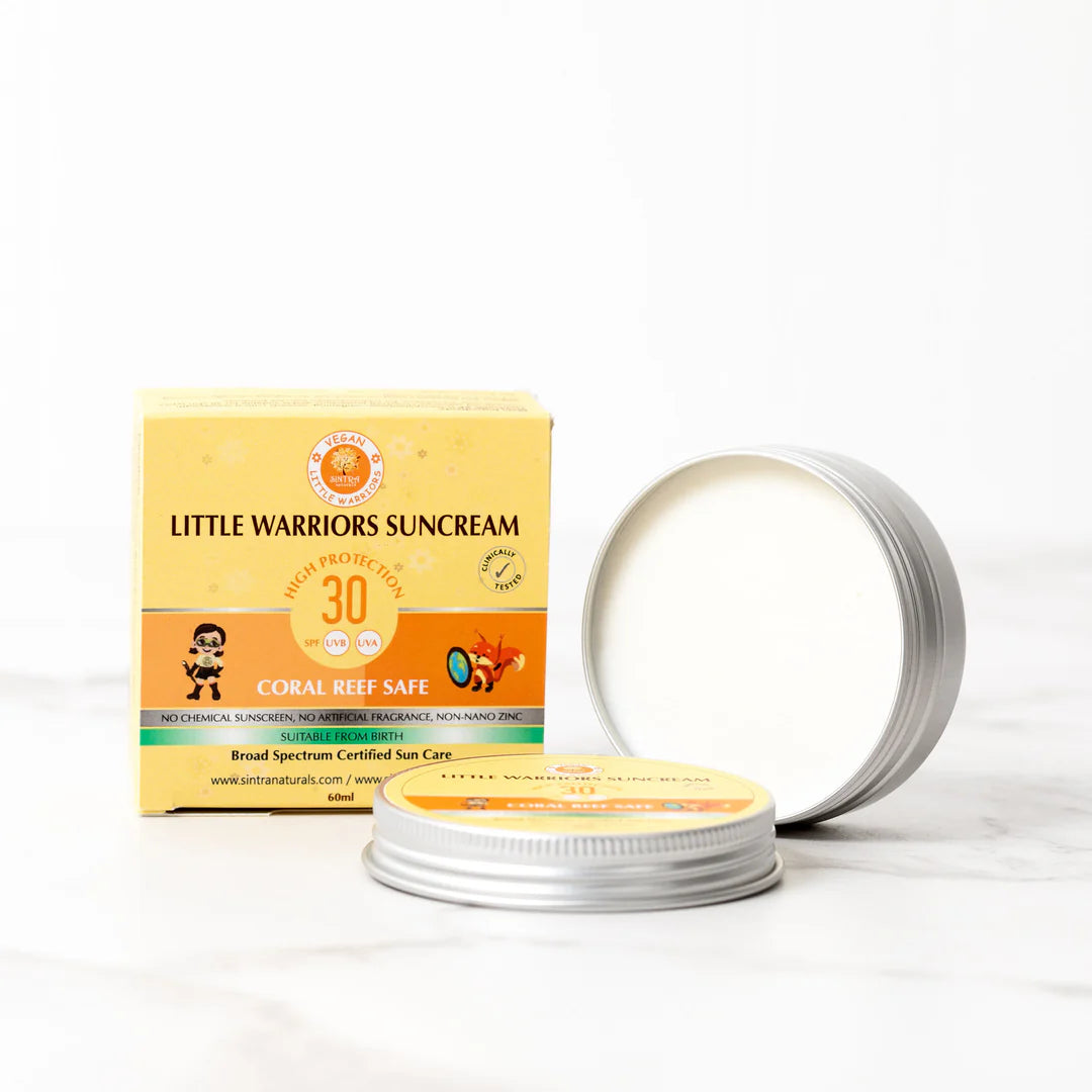 Little Warriers Mineral Suncream SPF30