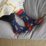 Save the Christmas Otter Bamboo Socks