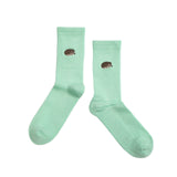 Save the Hedgehog Ribbed Bamboo Socks