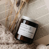 Earth Candle Co Lavendar & Camomile Cotton Wick Candle