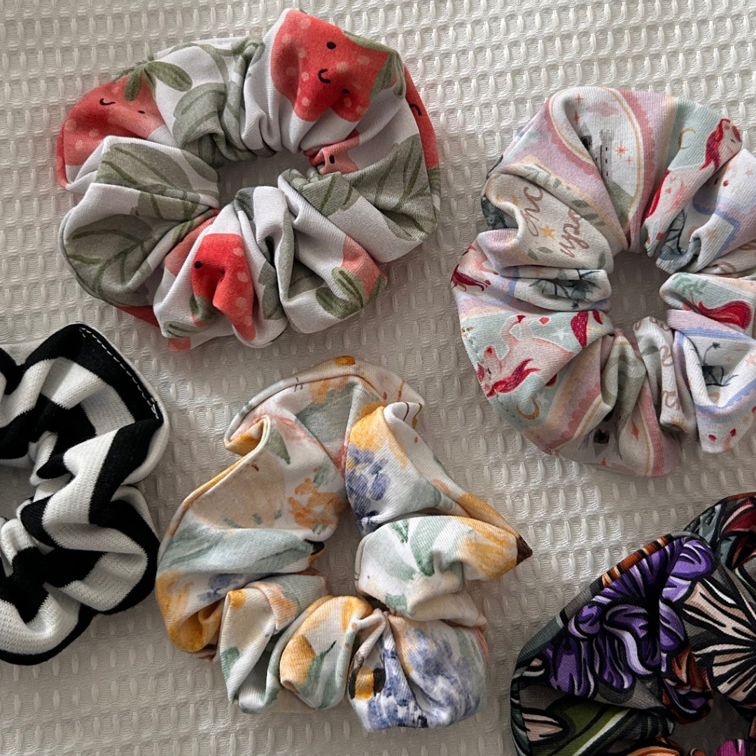 Evie Reusables Scrap Buster Scrunchies