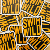 Swim Wild Sticker