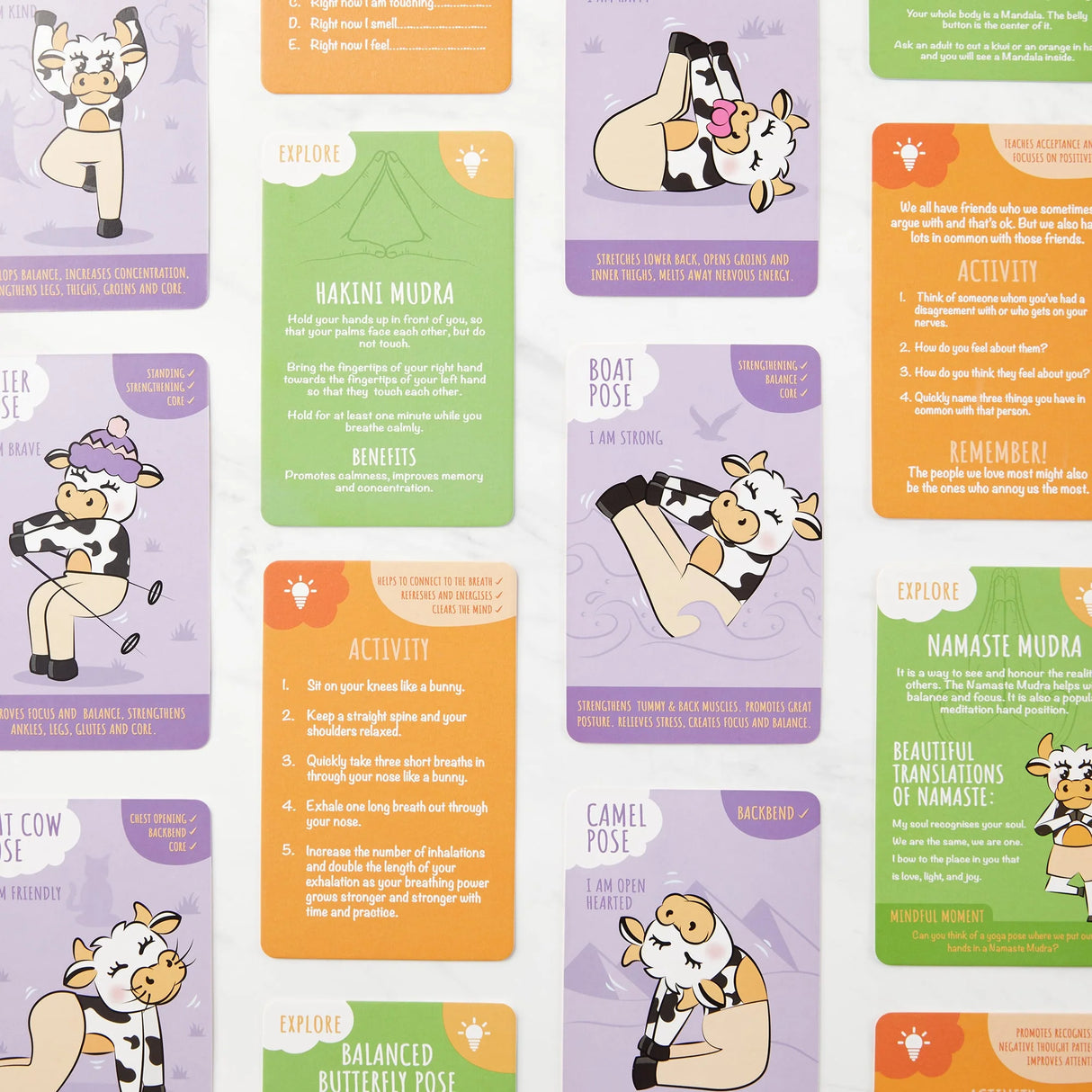 Kids Yoga Cards