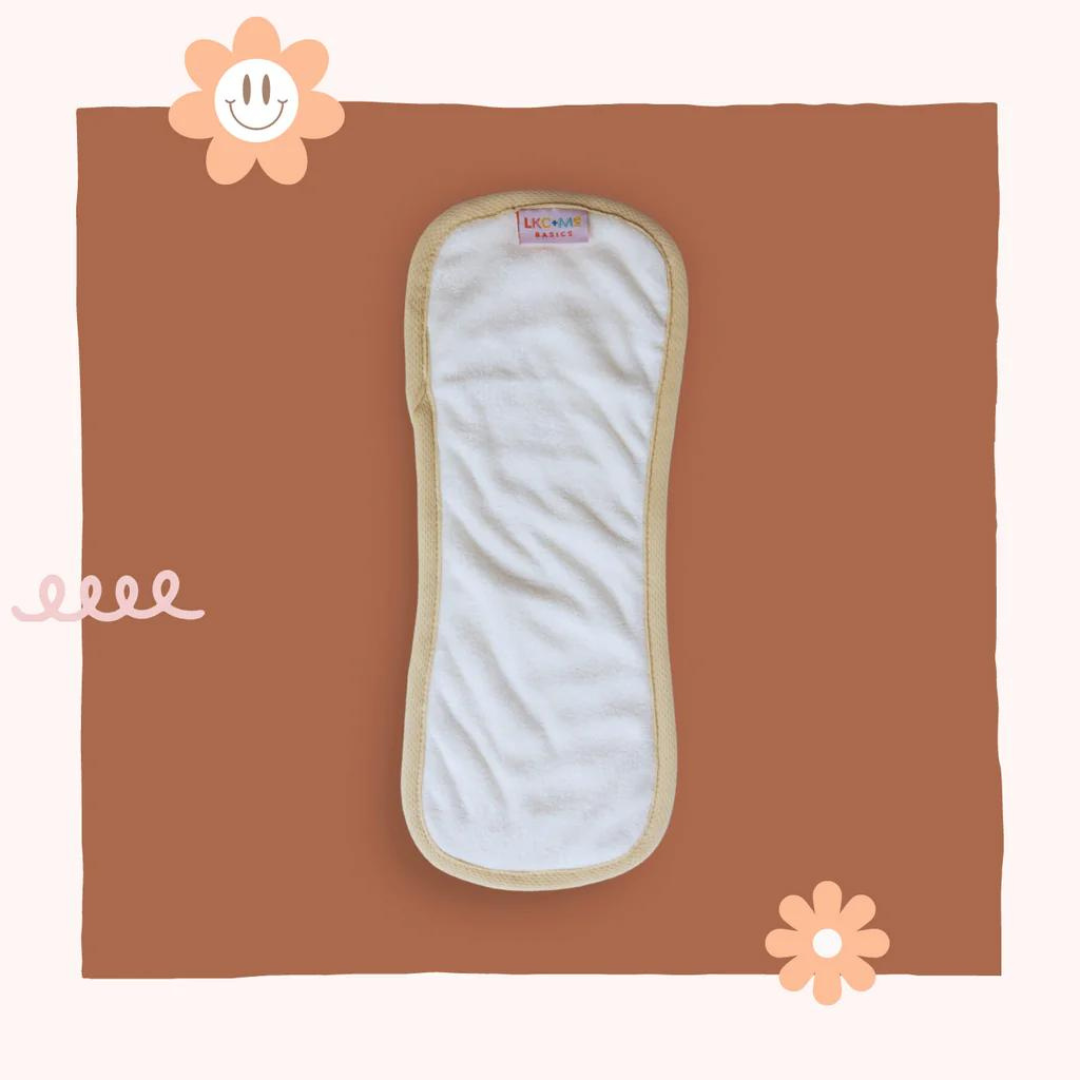 LKC+Me - Pocket Cloth Diaper Curved Bamboo Insert