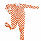 Lighthouse Kids Bamboo Baby Pajamas - Double Zipper - Longies