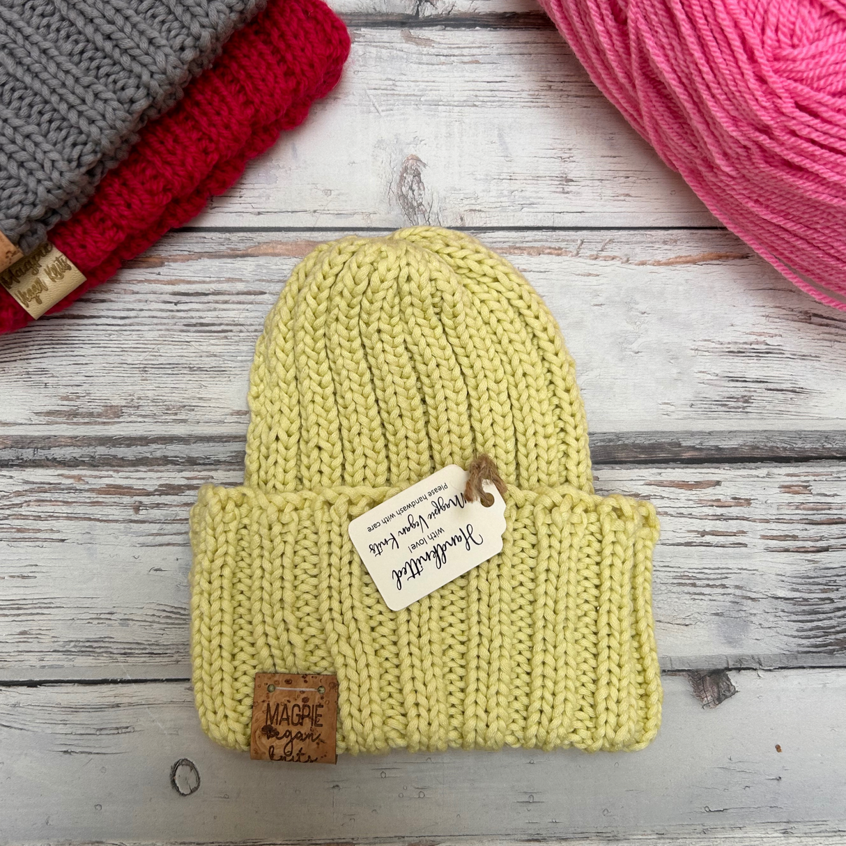 Vegan Unisex Beanie, 0-12 Months