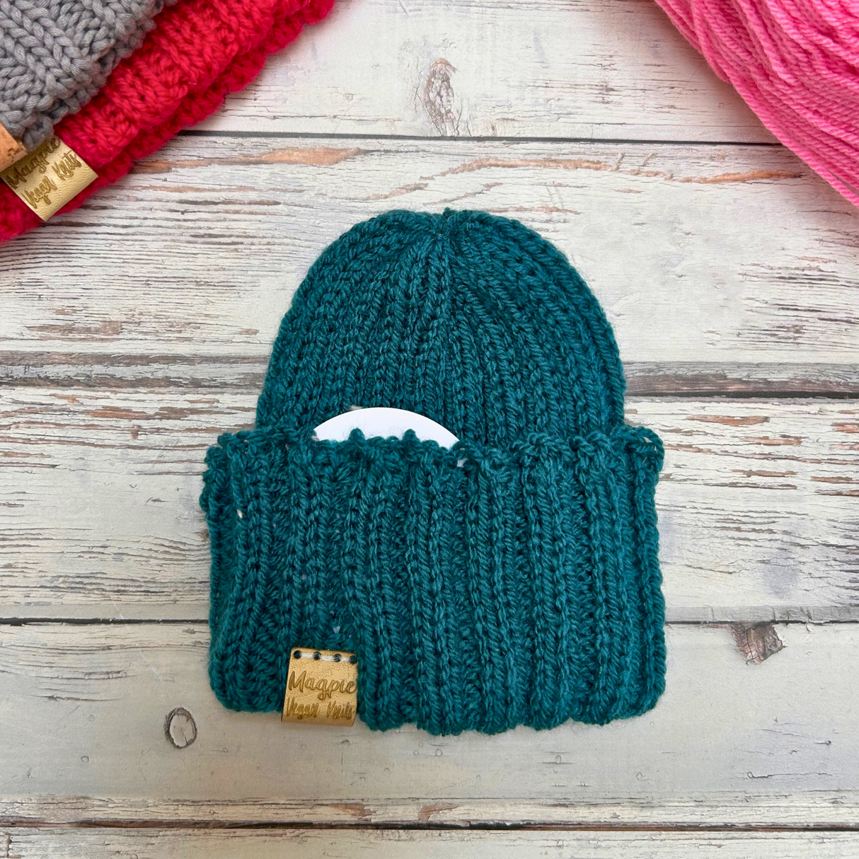 Vegan Unisex Beanie, 0-12 Months