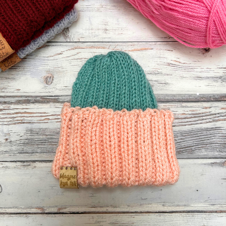 Vegan Unisex Beanie, 0-12 Months