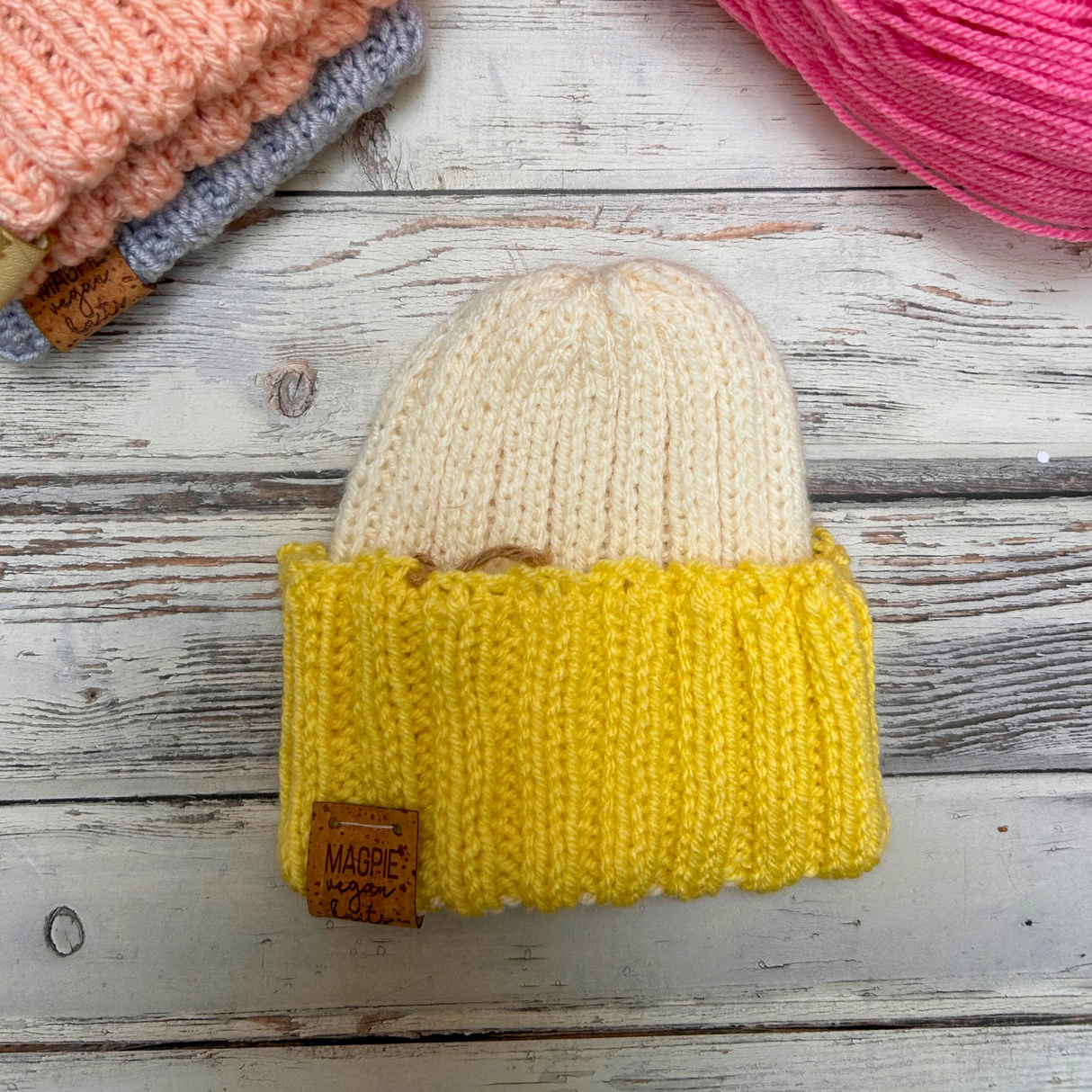 Vegan Unisex Beanie, 0-12 Months