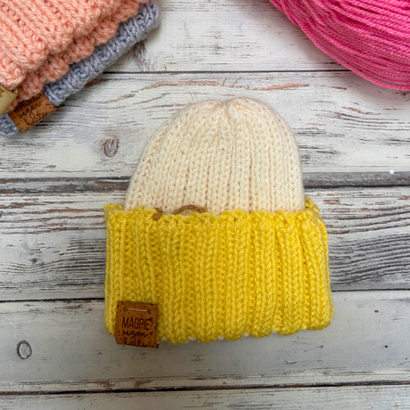 Vegan Unisex Beanie, 0-12 Months