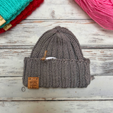 Vegan Unisex Beanie, 0-12 Months