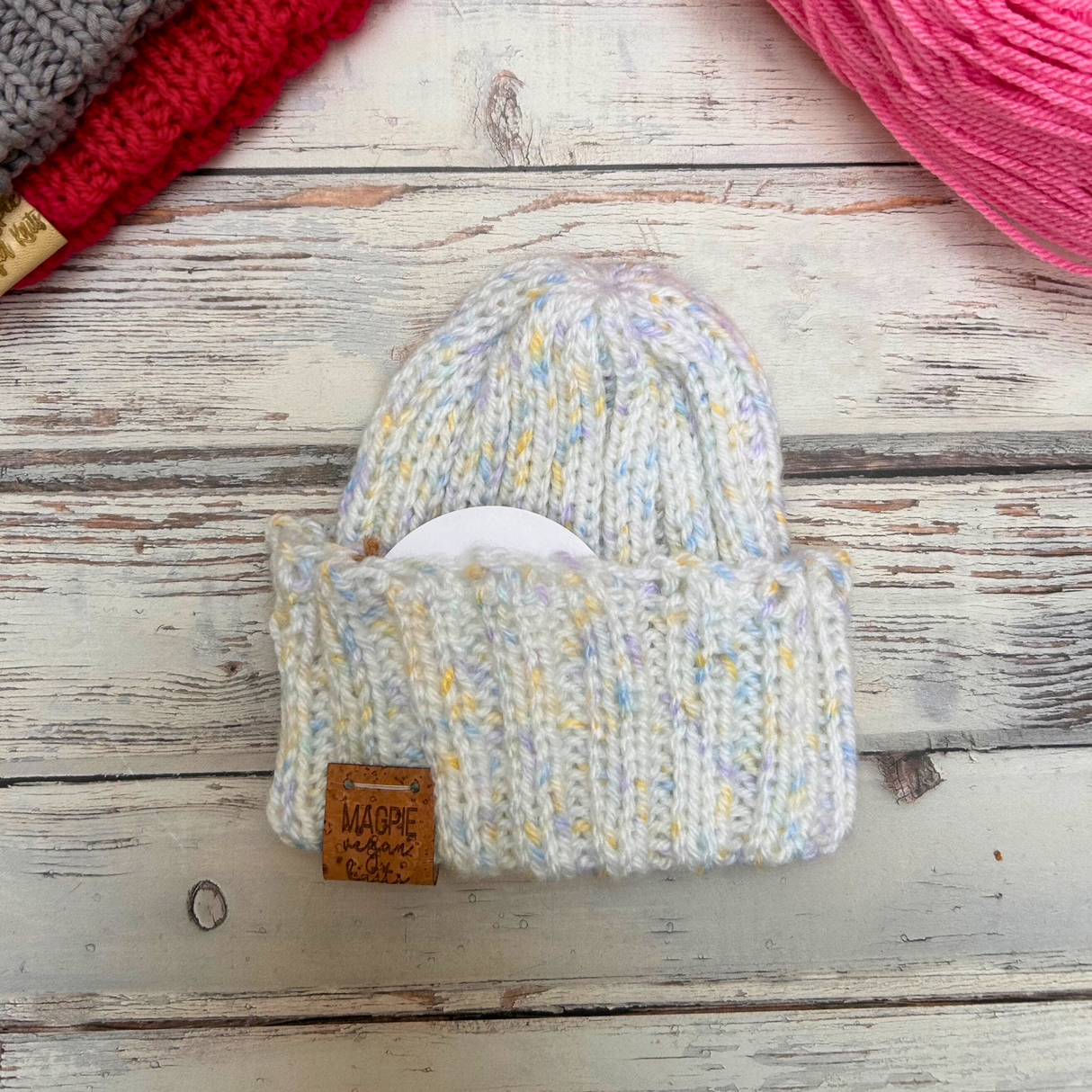 Vegan Unisex Beanie, 0-12 Months