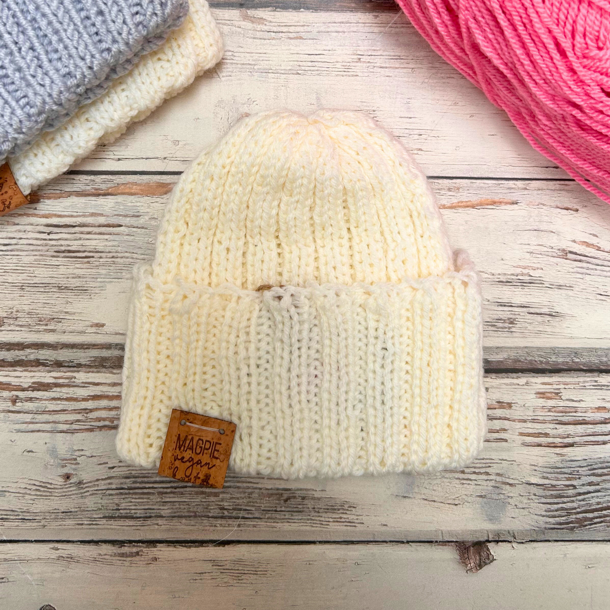 Vegan Unisex Beanie, 0-12 Months