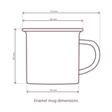 Camping Enamel Mug