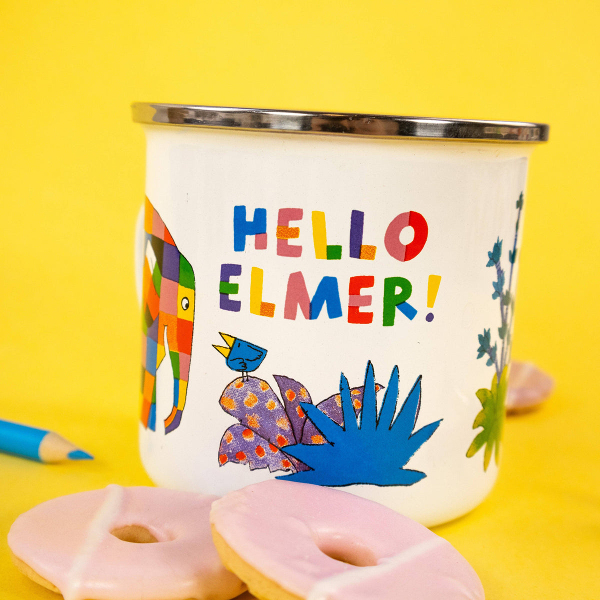 Elmer Enamel Mug