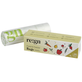 Compostable & Biodegradable 4L Food and Freezer Bags - 25
