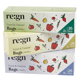 Compostable & Biodegradable 6L Food and Freezer Bags - 25