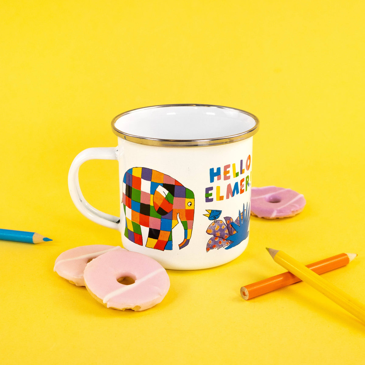 Elmer Enamel Mug
