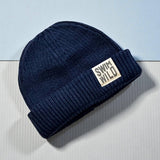 Fishermans Knit Hat - Navy