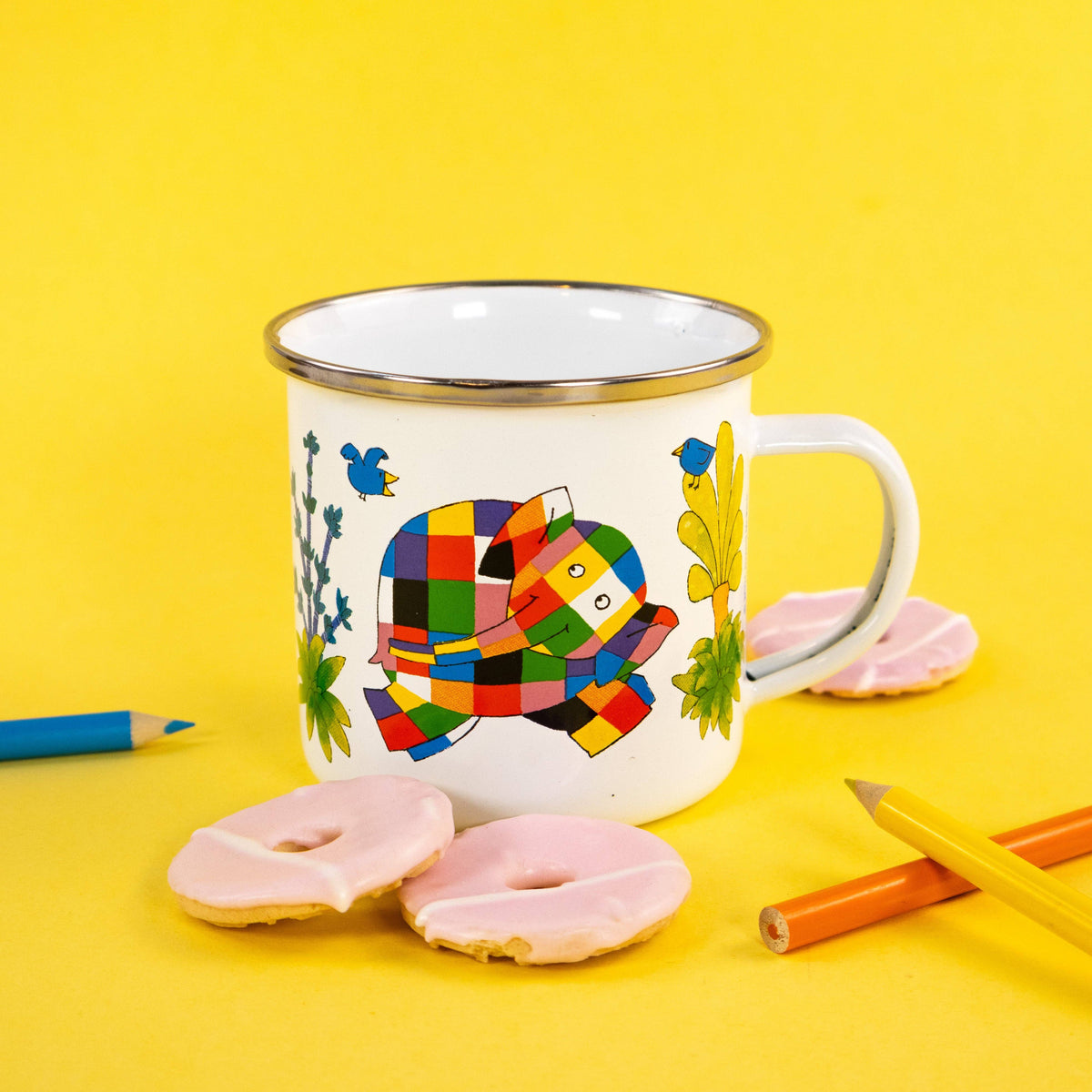 Elmer Enamel Mug