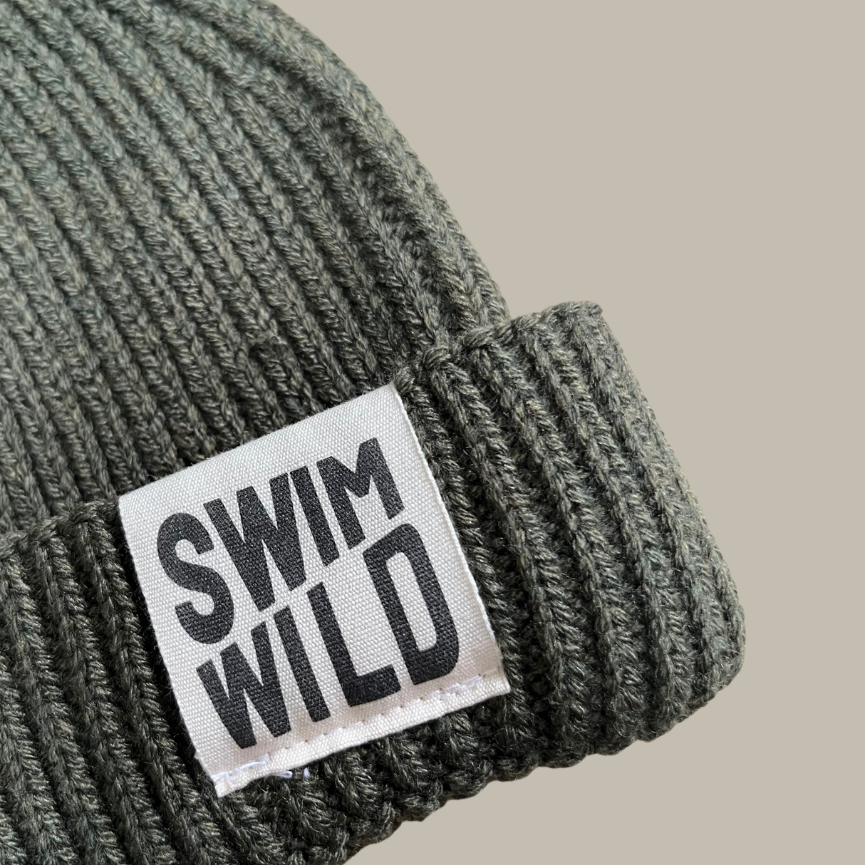 Fishermans Knit Hat - Khaki