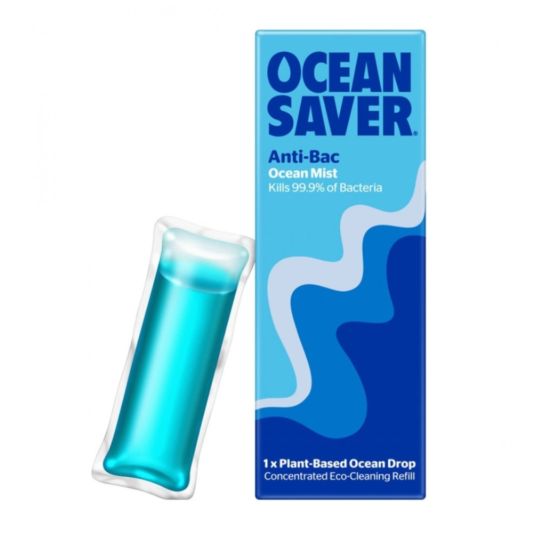 OceanSaver Cleaner Refill Drops- Anti-bac (Ocean Mist)